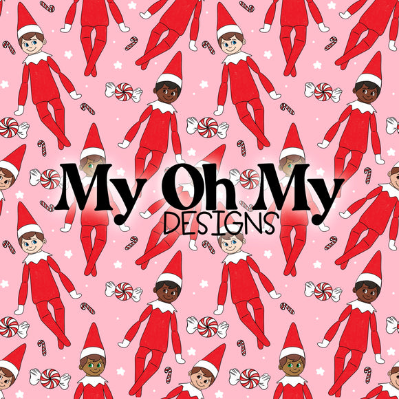 Elf, Christmas, Winter - Seamless File