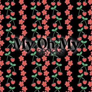 Flowers, Cherry, Floral - Seamless File