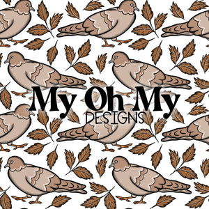 Bird, pigeons - Seamless File