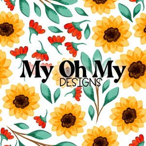 Flower, Floral - Seamless File