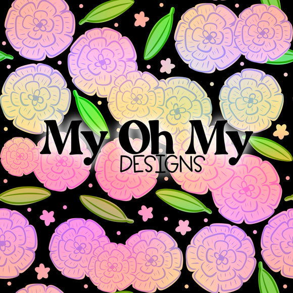 Flowers, Floral - Seamless File