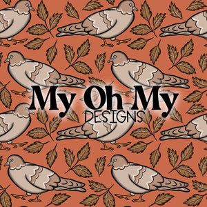 Bird, pigeons - Seamless File