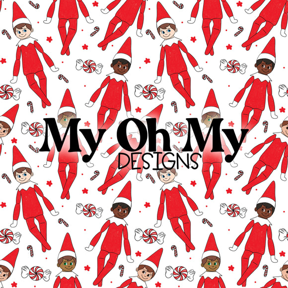 Elf, Christmas, Winter - Seamless File