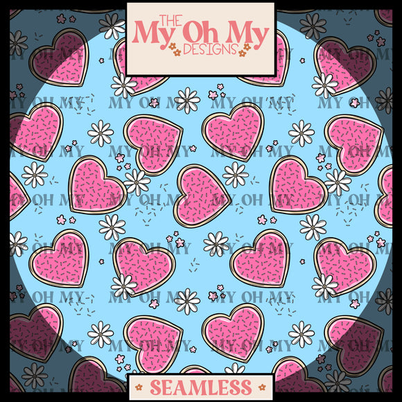 Valentines Day Cookies - Seamless File