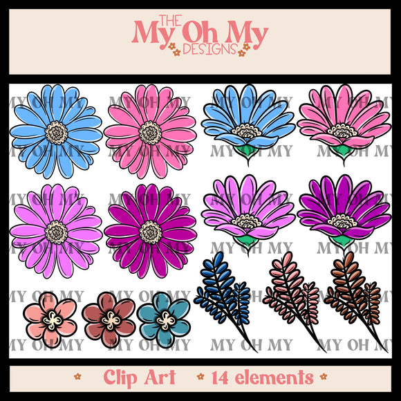 Flowers - Clip Art Files