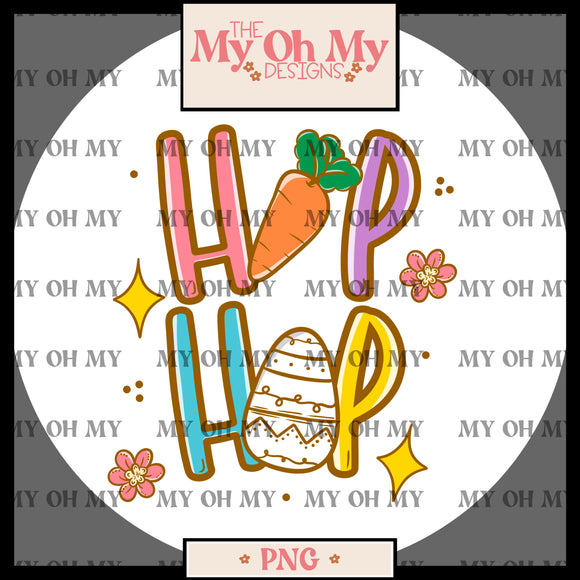 Hip Hop, Easter, Egg, Carrot - PNG File