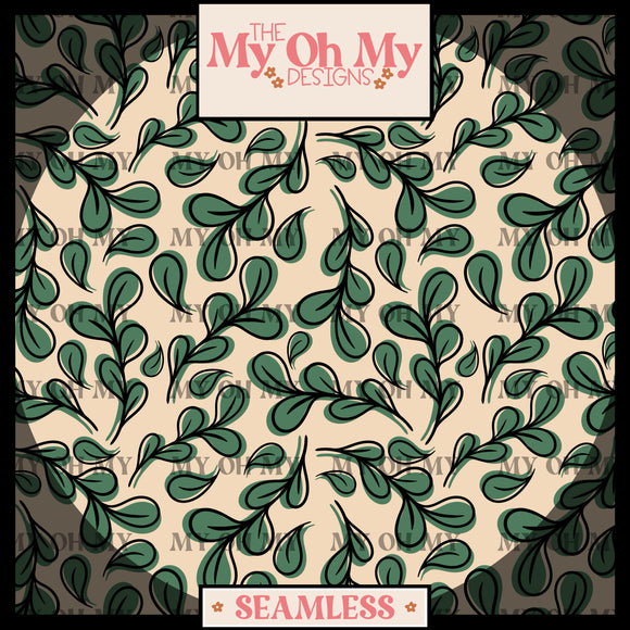 Greenery, Leaves, Vines - Seamless File