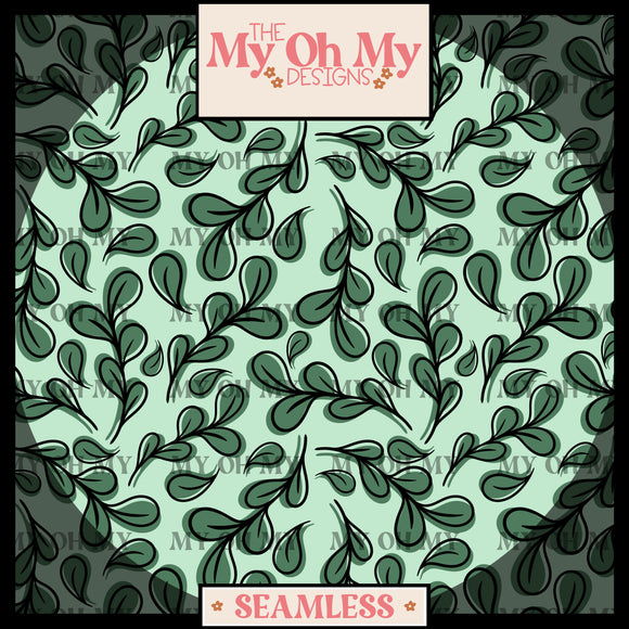 Greenery, Leaves, Vines - Seamless File