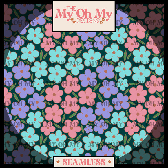 Flowers, Floral - Seamless File