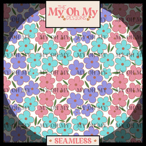 Flowers, Floral - Seamless File