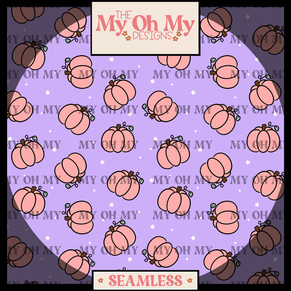 Pumpkins, Halloween - Seamless File