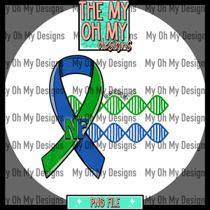 Neurofibromatosis, NF, Ribbon - PNG File