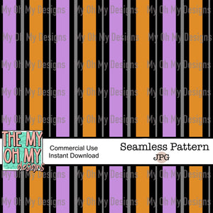 Stripes, Halloween - Seamless File