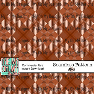 Brown Fall Plaid - Seamless File