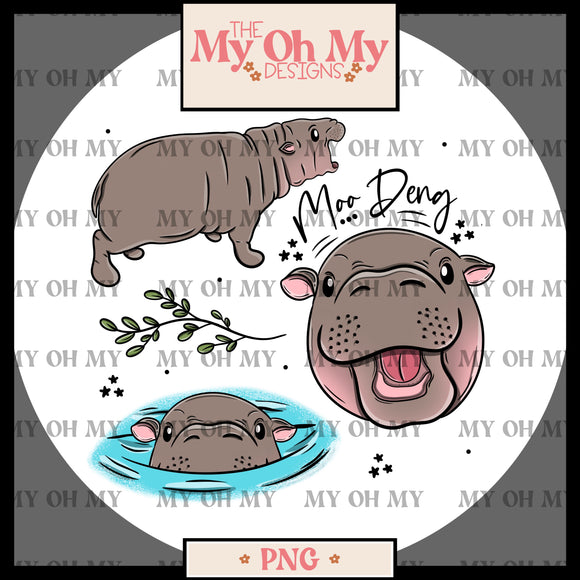 Hippo, Hippopotamus - PNG File