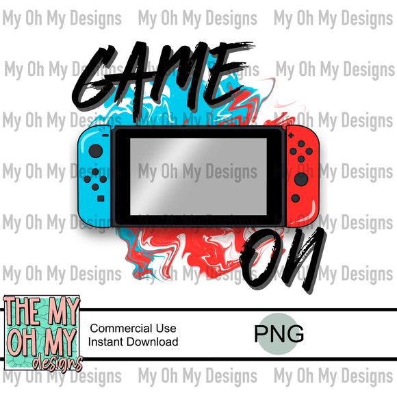 Game on, video game - PNG File