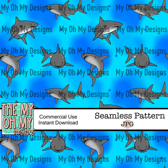Sharks - Seamless File