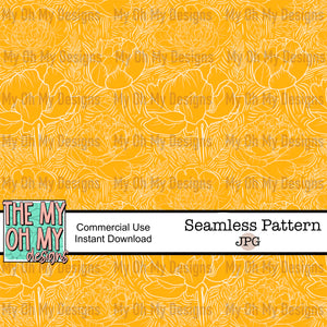 Peony Floral, flowers- Seamless File
