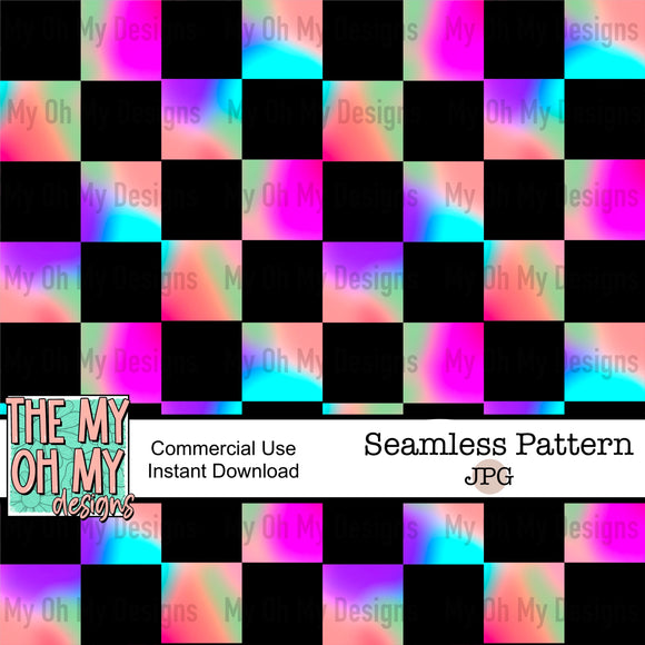 Colorful checkerboard - Seamless File