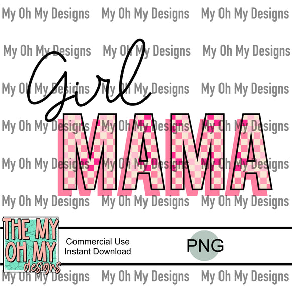 Girl mama - PNG File