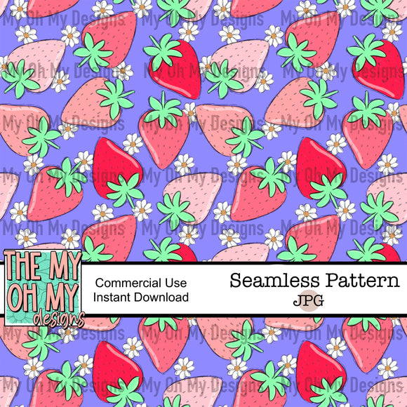 Strawberry, strawberries - Seamless File
