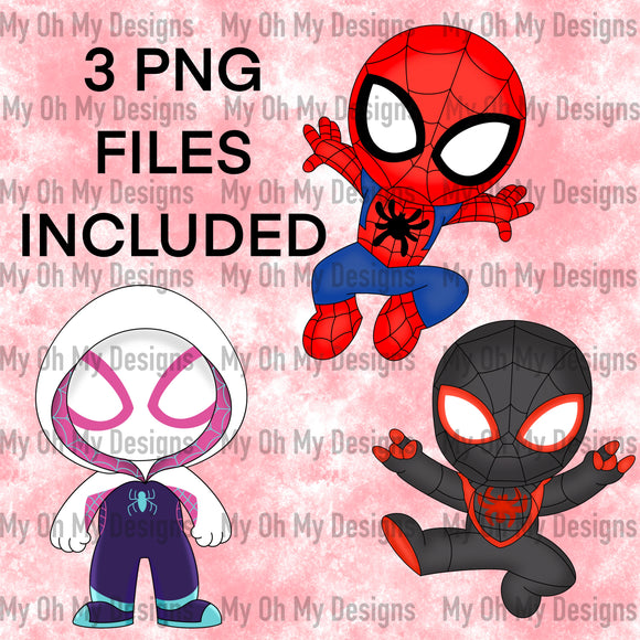 Spider Kid - PNG File