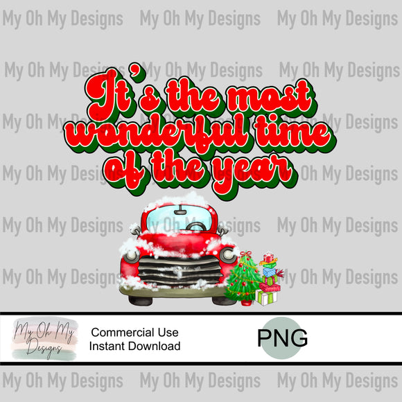 Its the most wonderful time of the year, Christmas - PNG File