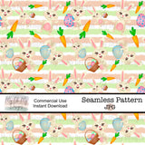Easter, Bunny - Seamless File