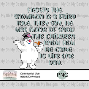 Christmas, Snowman - PNG File