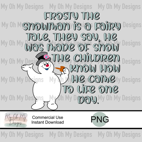 Christmas, Snowman - PNG File