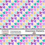 Hearts, Valentines Day - Seamless File
