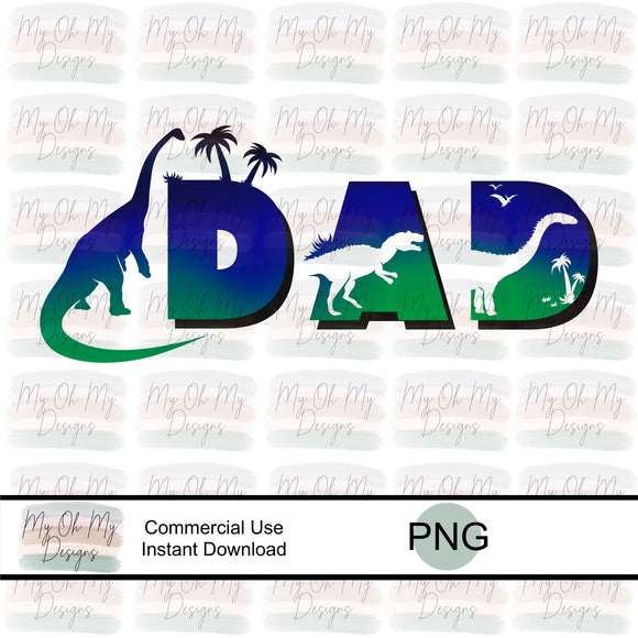 Dad, Dinos, Dinosaur - PNG File