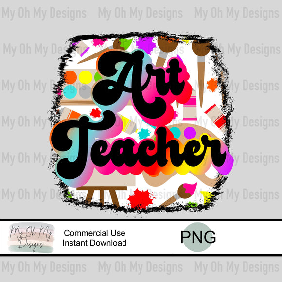 Art Teacher - PNG File