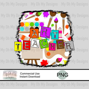 Art Teacher - PNG File