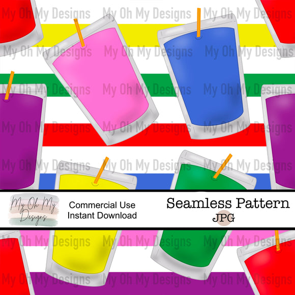 Juice Pouch, Juice Box - Seamless File