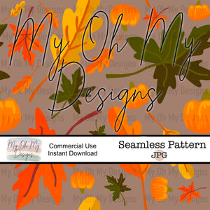 Fall leaves, autumn, leaf - Seamless File