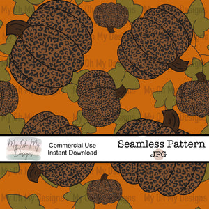 Fall pumpkins - Seamless File