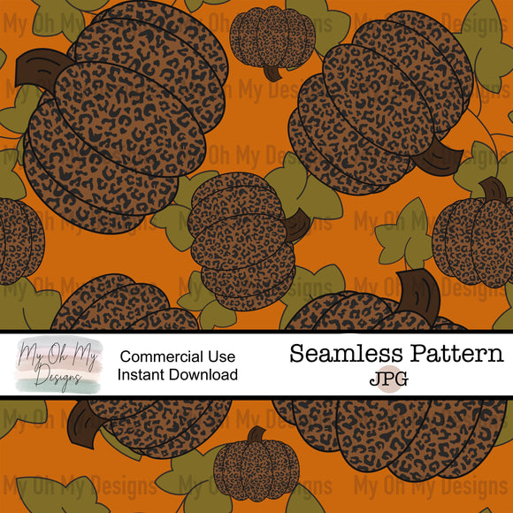 Fall pumpkins - Seamless File