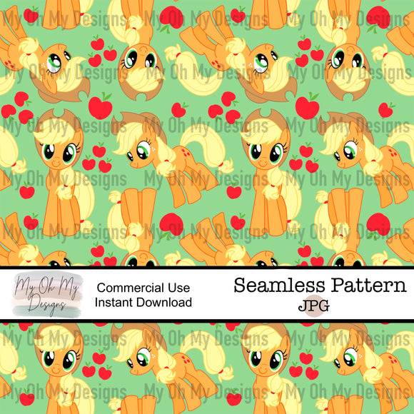 Ponies, Pony - Seamless File