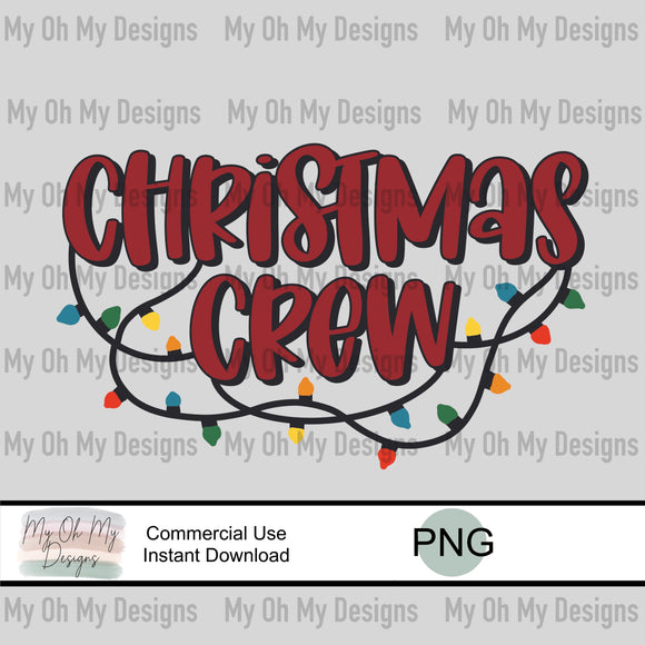 Christmas Crew - PNG File