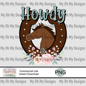 Howdy, Horse - PNG File