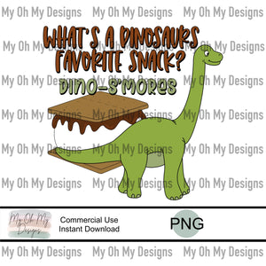 Dino-s’more, dinosaur, s’mores - PNG File