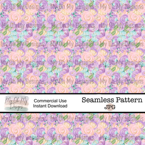 Glitter Floral - Seamless File