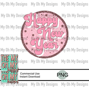 Happy New Year - PNG File