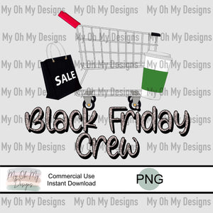 Black Friday Crew - PNG File