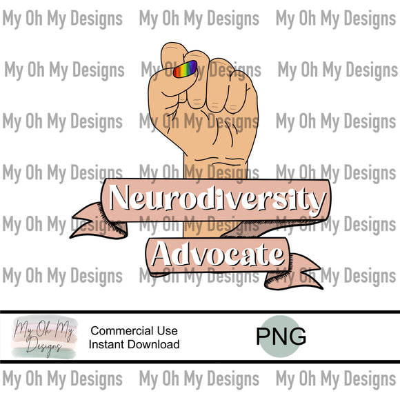 Neurodiversity advocate - PNG File