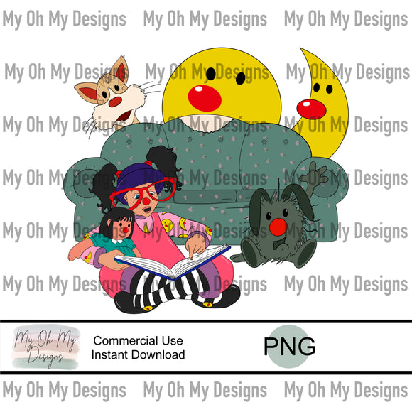 Big comfy couch - PNG File