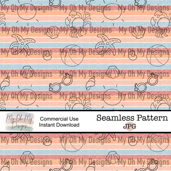 Summer Stripes - Seamless File