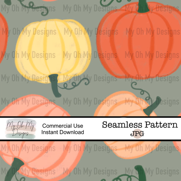 Pumpkins - Seamless File