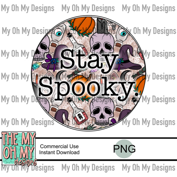 Stay spooky, fall, Halloween - PNG File